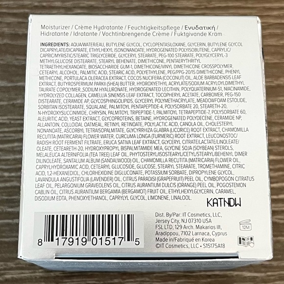 IT Cosmetics Confidence In A‎ Cream Anti-Aging Hydrating Moisturizer - Picture 14 of 16